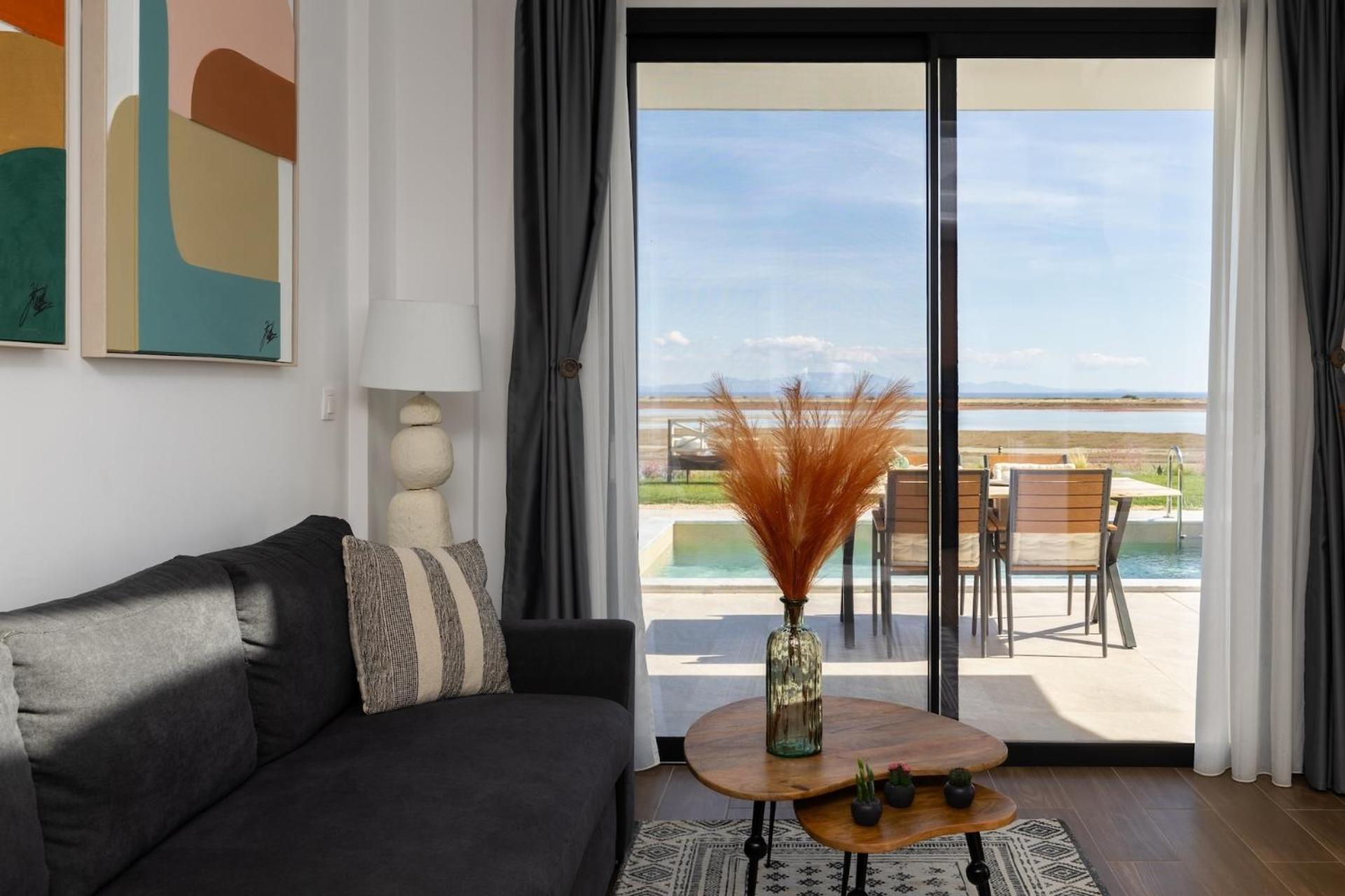 Flamingo View Suites & Villas Nea Poteidaia Bagian luar foto